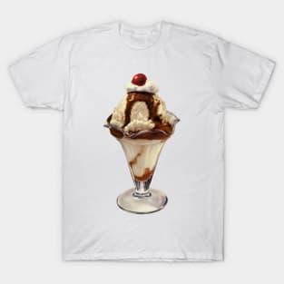 Ice Cream Sundae with a Cherry on Top T-Shirt